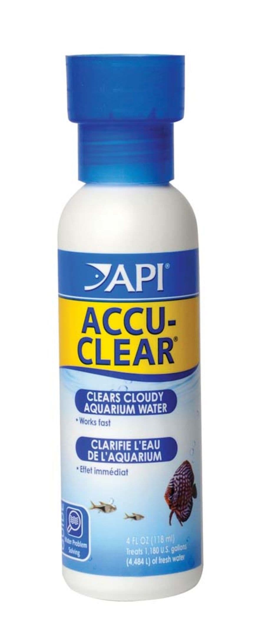 API Accu-Clear Water Clarifier (1.25 oz & 4 oz) at Sea Cave Inc.