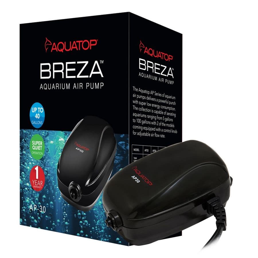 Aquatop Breza AP-30 Air Pump (up to 40 gal) at Sea Cave Inc.