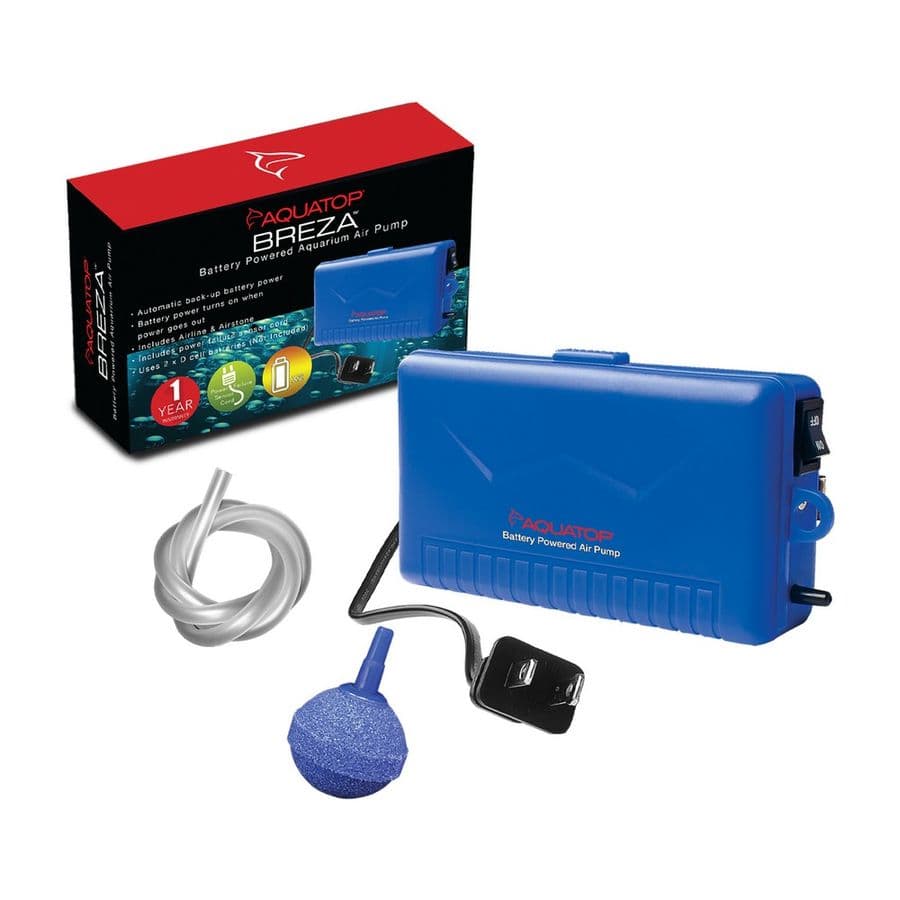 Aquatop Breza Battery-Powered Air Pump at Sea Cave Inc.