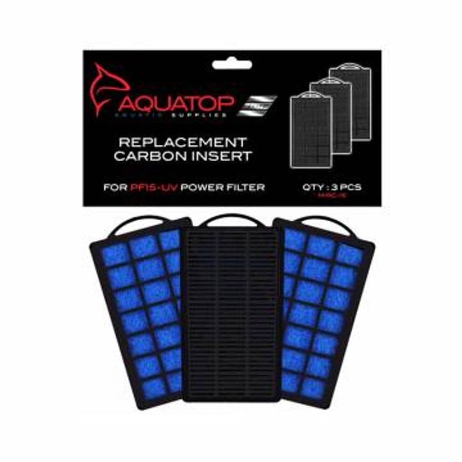 Aquatop PF15-UV Carbon Insert (3-pk) at Sea Cave Inc.
