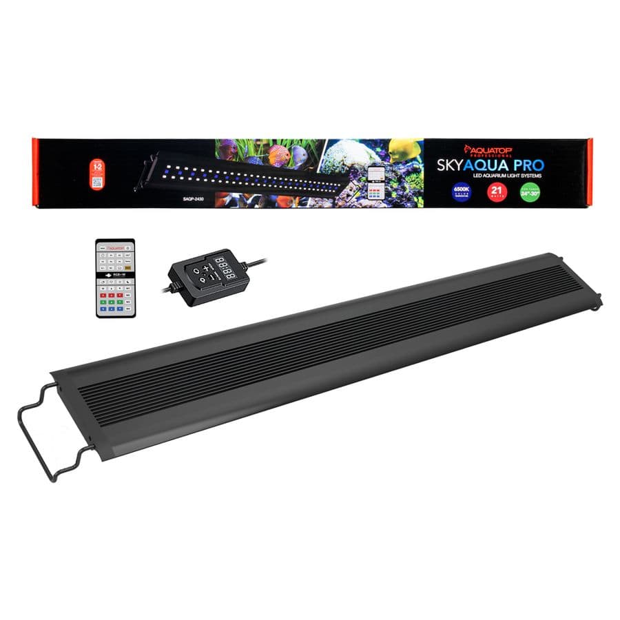 Aquatop SkyAqua Pro LED Light 24"–30" 21W at Sea Cave Inc.