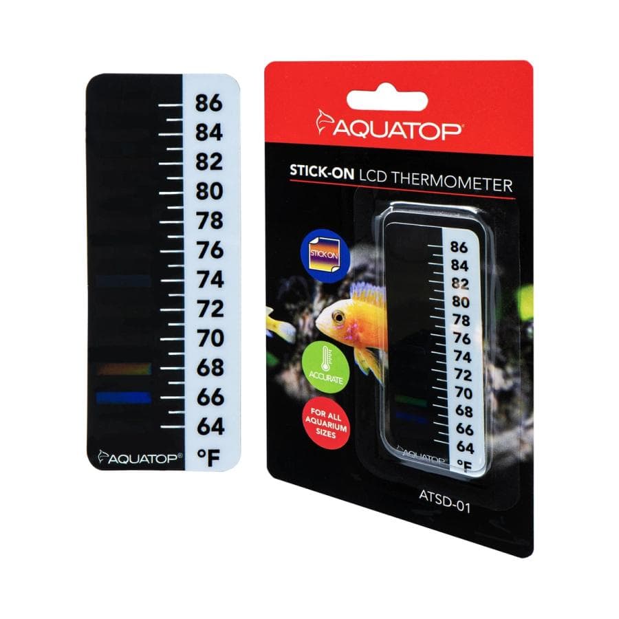 Aquatop Stick-On LCD Thermometer ATSD-01 at Sea Cave Inc.