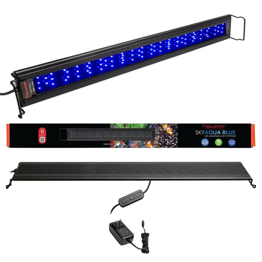 Aquatop SkyAqua Blue Actinic LED Light 16W at Sea Cave Inc.