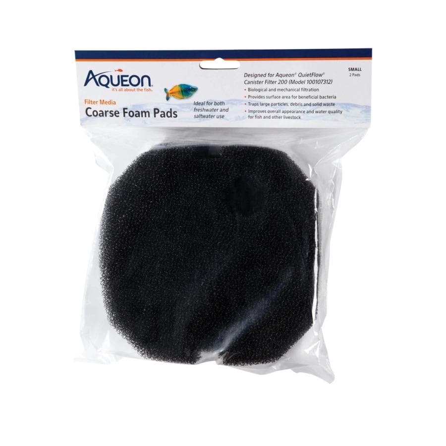 Aqueon QuietFlow 200 Coarse Foam Pads (Small) at Sea Cave Inc.