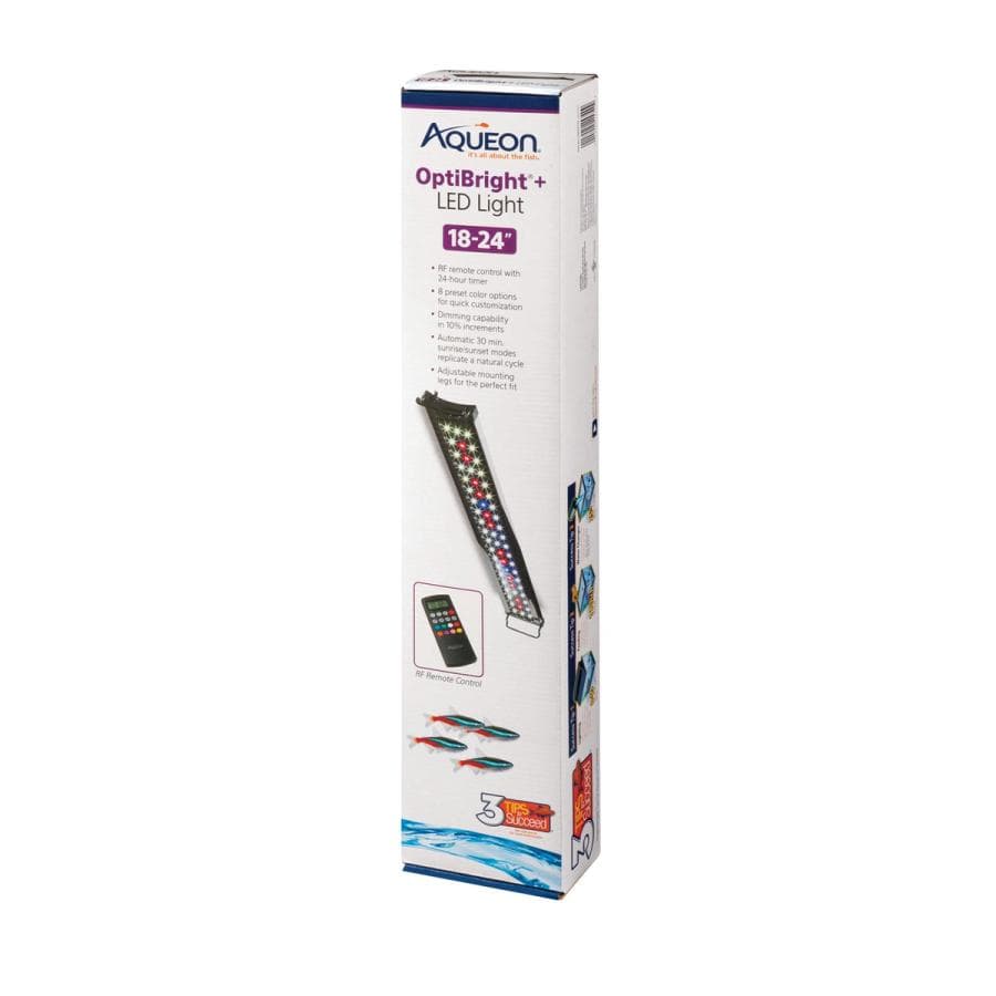 Aqueon OptiBright+ LED Light 18-24" at Sea Cave Inc.