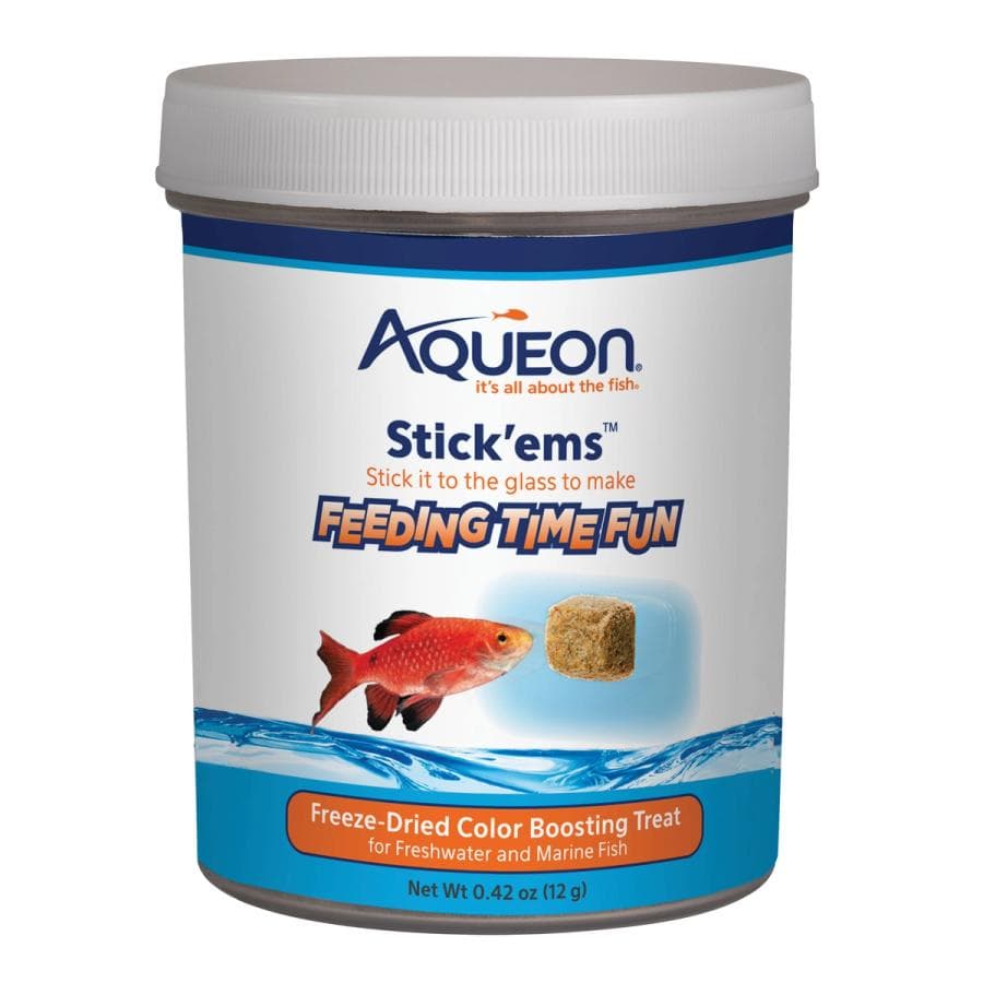 Aqueon Stick'ems Freeze-Dried Color Boost Treat at Sea Cave Inc.