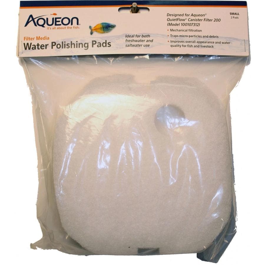 Aqueon QuietFlow Water Polishing Pads Small (2-pk) at Sea Cave Inc.