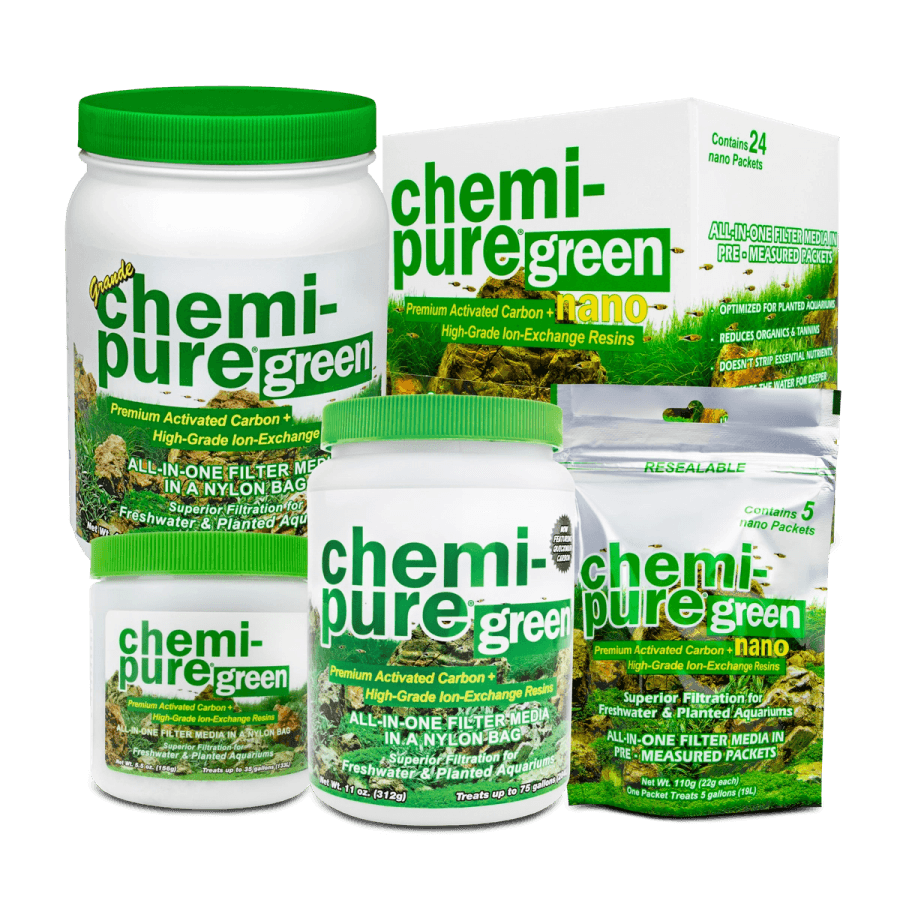 Chemi-Pure Green Nano Filter Media (5-pk, 110g) at Sea Cave Inc.