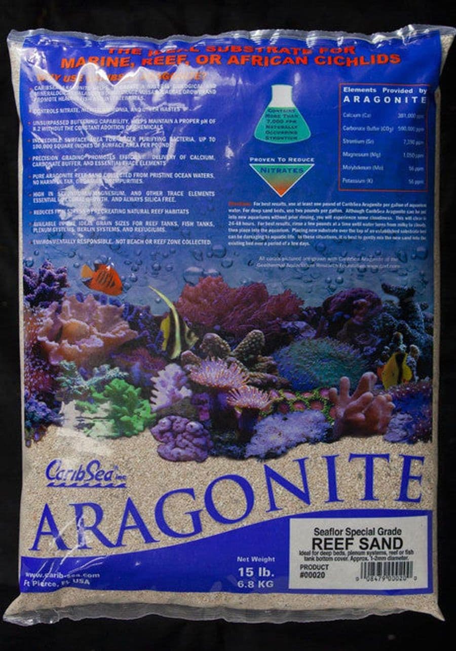 CaribSea Aragonite Substrate 15 lb at Sea Cave Inc.