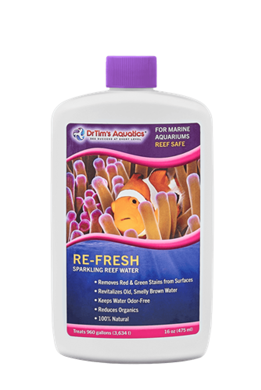 DrTim's Re-Fresh Sparkling Salt Water (16 oz) at Sea Cave Inc.