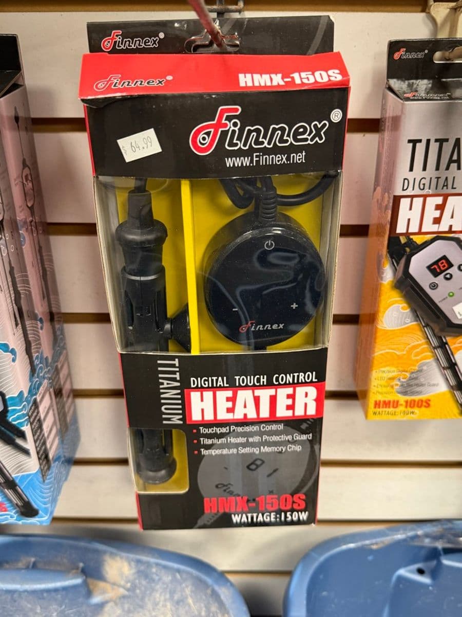 Finnex HMX-150S Titanium Digital Touch Control Aquarium Heater 150W at Sea Cave Inc.