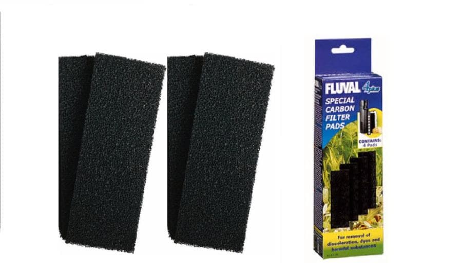 Fluval Carbon Pad for 4Plus Filters (4-pk) at Sea Cave Inc.