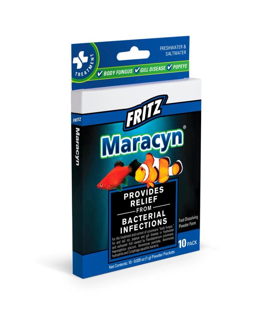 Fritz Maracyn Bacterial Treatment (10-pk) at Sea Cave Inc.