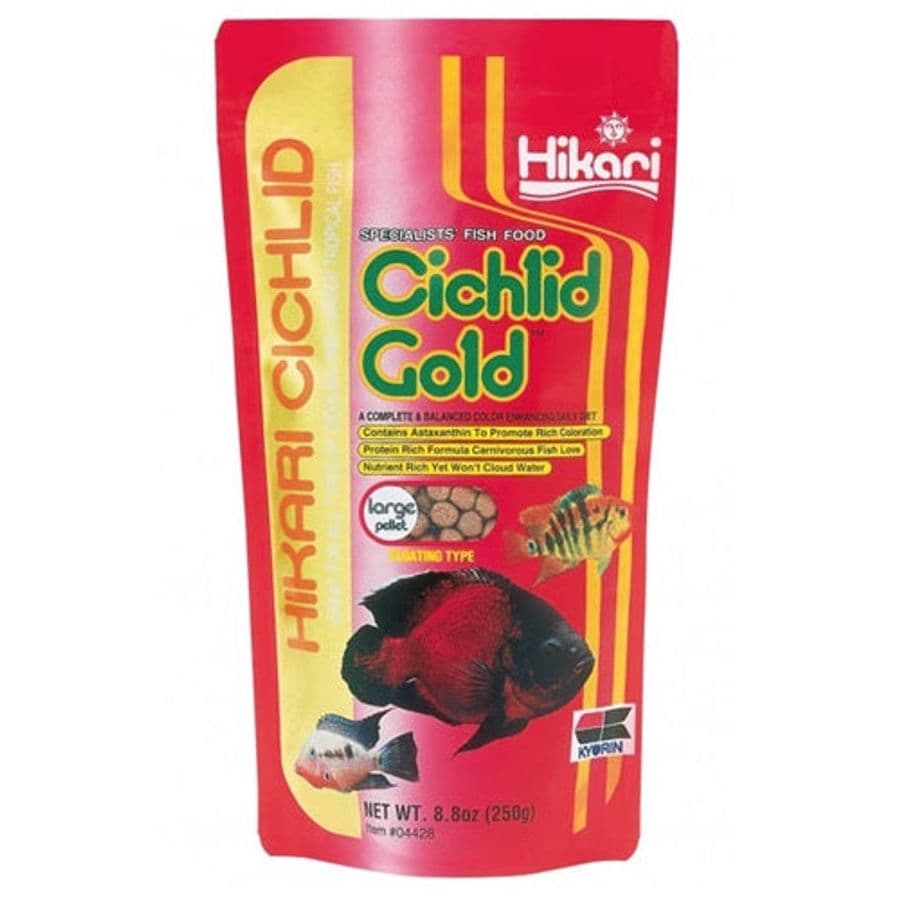 Hikari Cichlid Gold Large Pellet at Sea Cave Inc.