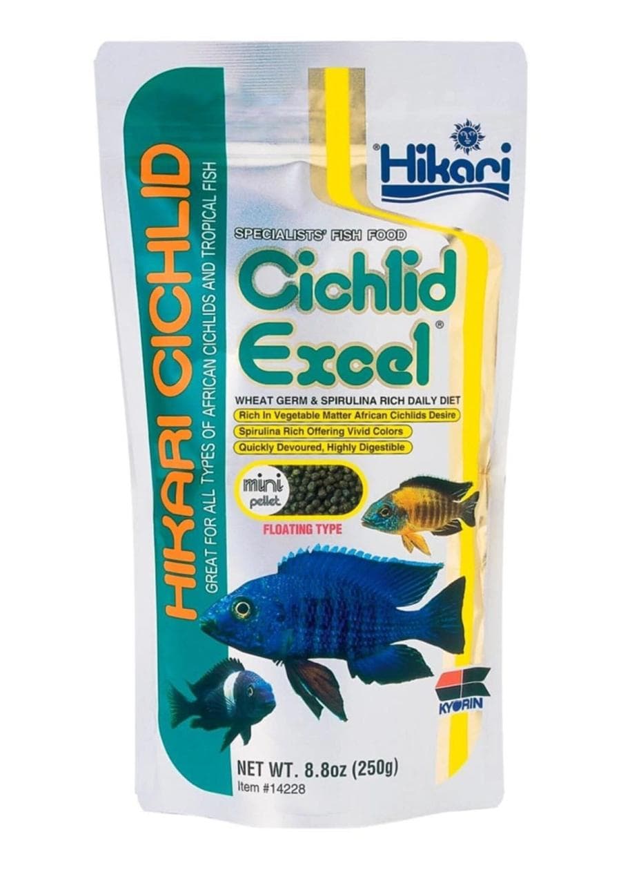 Hikari Cichlid Excel Mini Pellet (8.8 oz) at Sea Cave Inc.