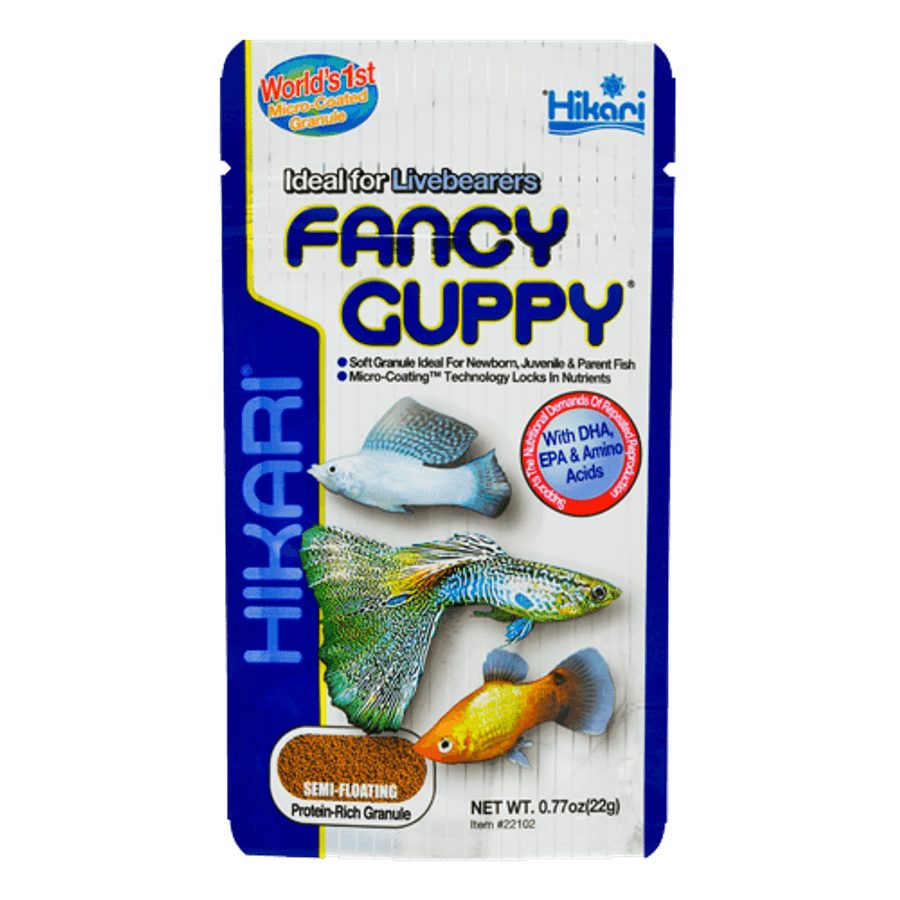 Hikari Fancy Guppy Granules (0.77 oz) at Sea Cave Inc.