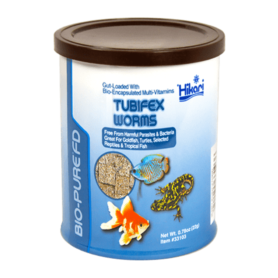 Hikari Tubifex Worms Freeze-Dried (0.78 oz) at Sea Cave Inc.