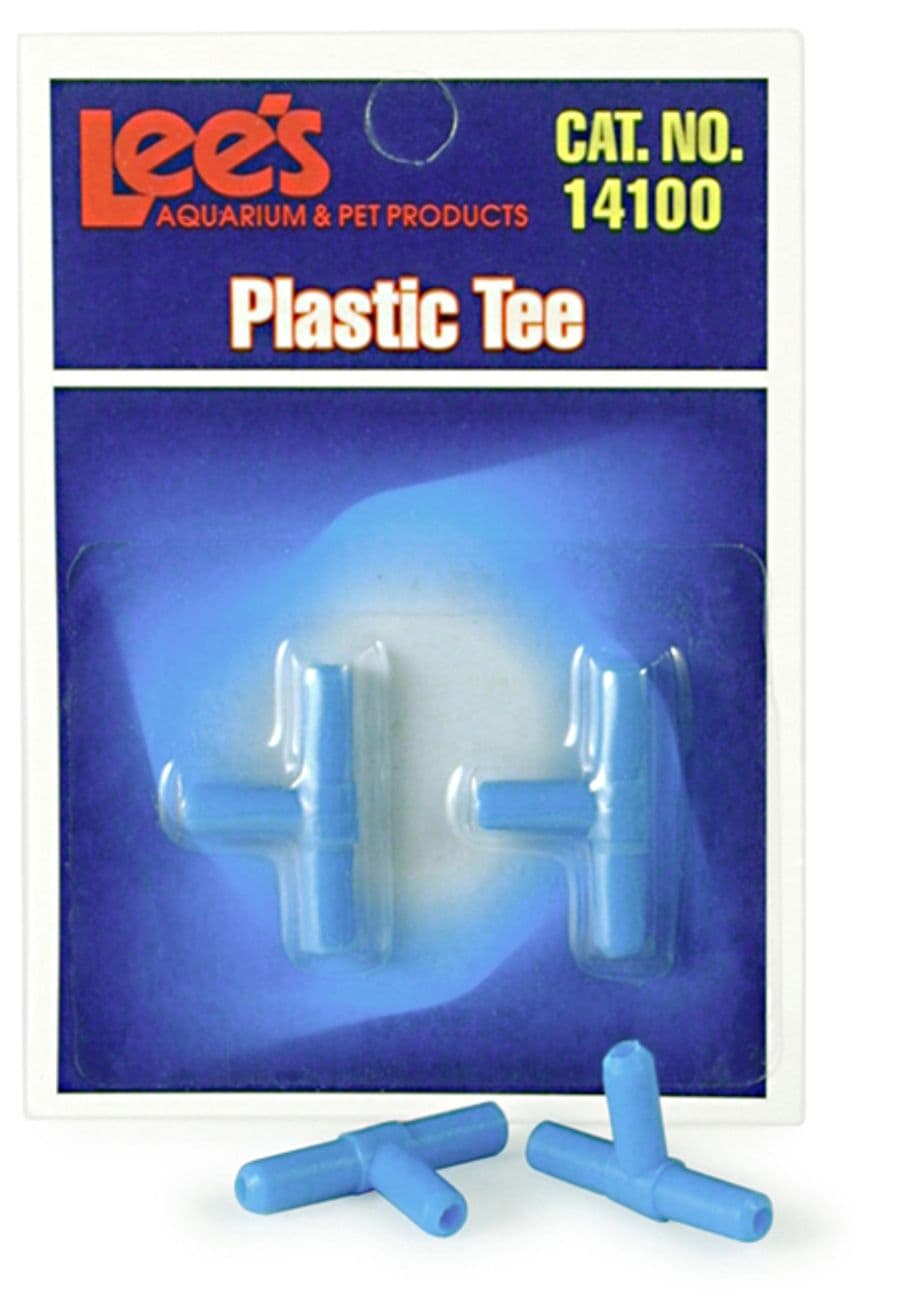 Lee's Plastic Tee Tubing Connectors (2-pk) at Sea Cave Inc.
