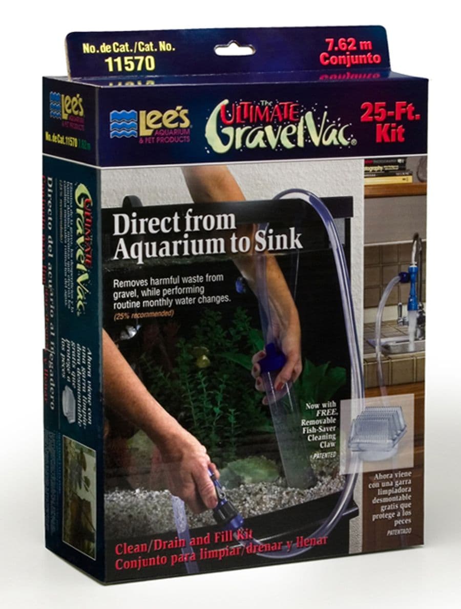 Lee's Ultimate GravelVac 25 ft Kit at Sea Cave Inc.