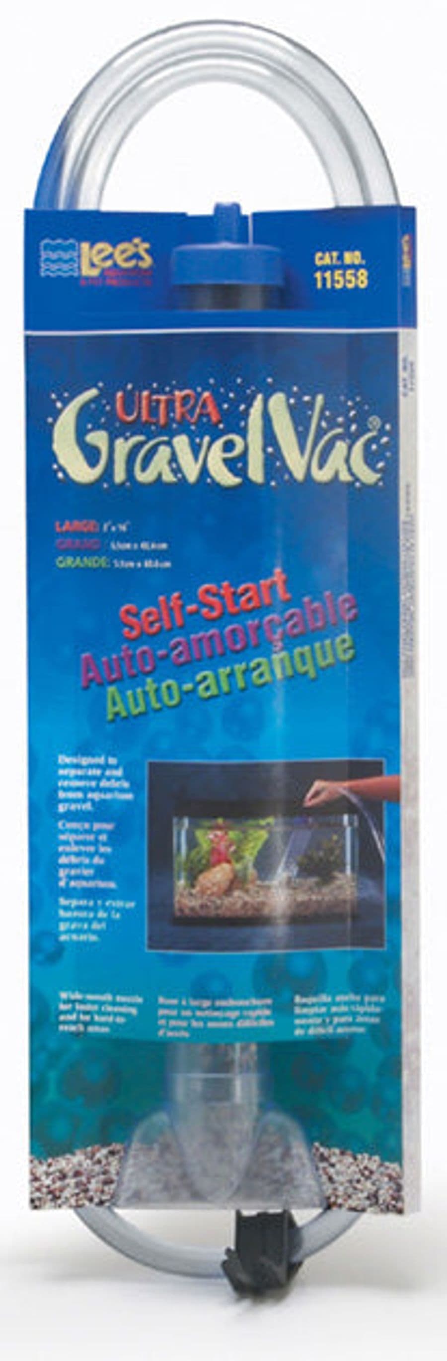Lee's Ultra GravelVac Large 2"x16" at Sea Cave Inc.