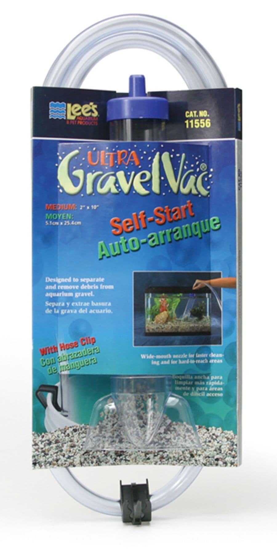 Lee's Ultra GravelVac Medium 2"x10" at Sea Cave Inc.