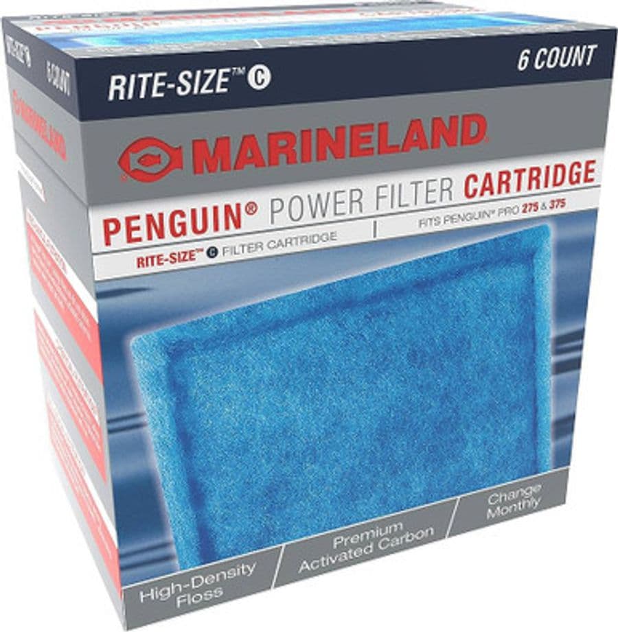 Marineland Penguin Rite-Size C Cartridges at Sea Cave Inc.