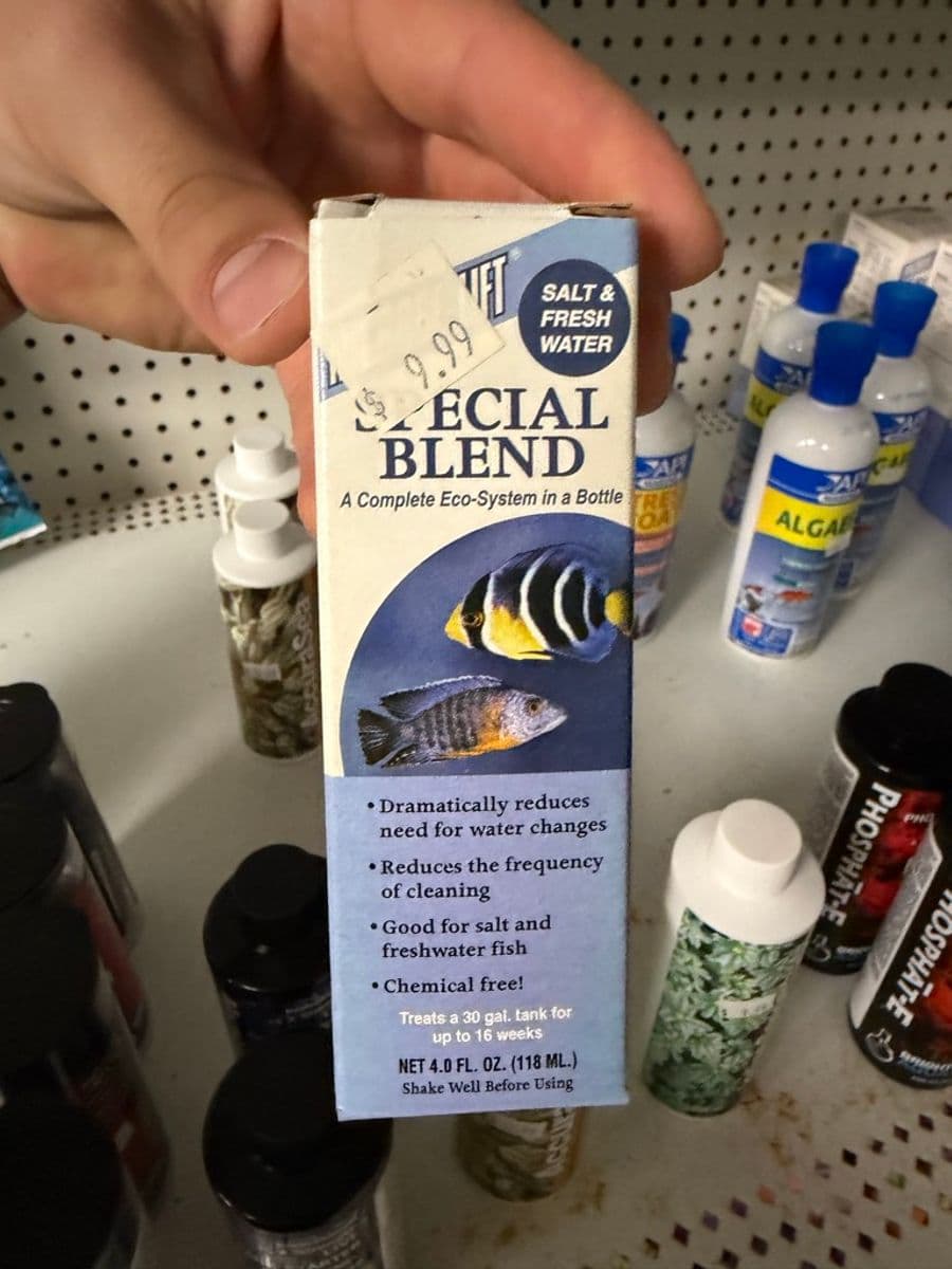 Microbe-Lift Special Blend 4 fl oz – bacterial ecosystem supplement for salt & freshwater at Sea Cave Inc.