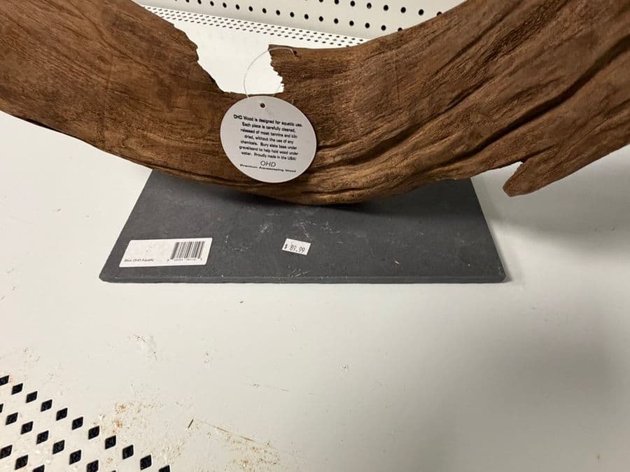OHD Aquascaping Driftwood on Slate (Large) at Sea Cave Inc.