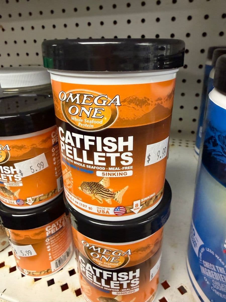 Omega One Catfish Pellets Sinking 4.5oz (127g) at Sea Cave Inc.