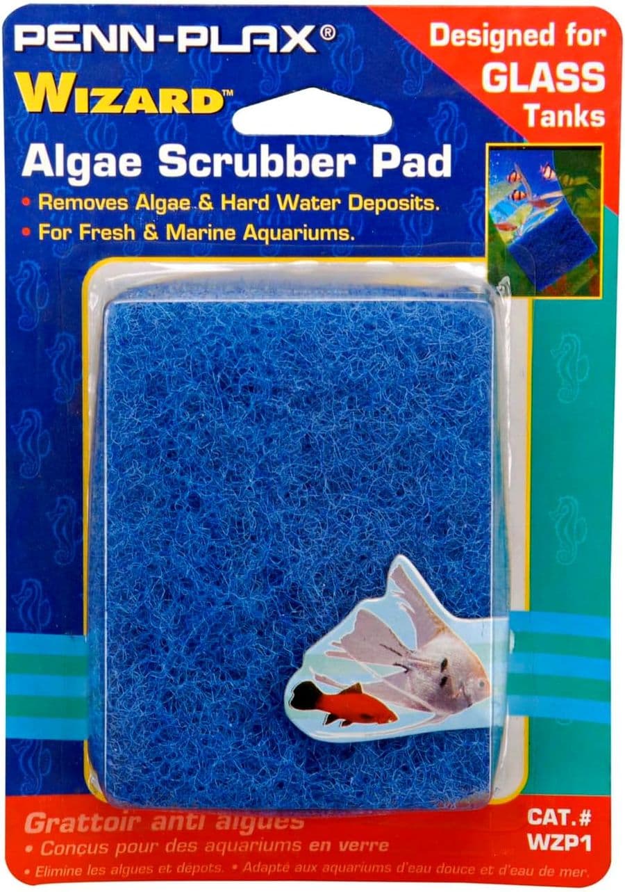 Penn-Plax Aqua Life Wizard Scrubber Pad at Sea Cave Inc.