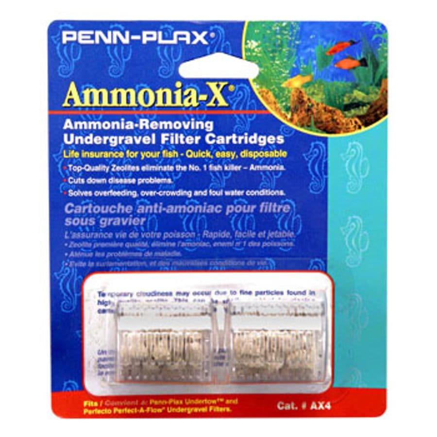 Penn-Plax Ammonia-X AX-4 Cartridges (2-pk) at Sea Cave Inc.
