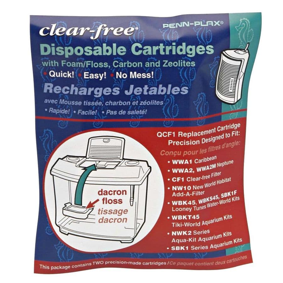 Penn-Plax Clear-Free Air Cartridge Filter at Sea Cave Inc.