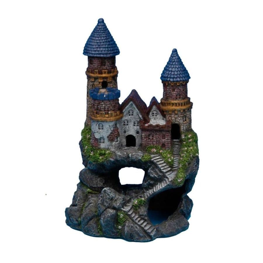 Penn-Plax Deco-Replicas Castle Ornament at Sea Cave Inc.