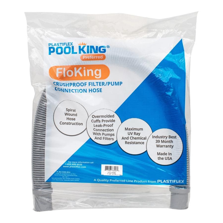 Plastiflex FloKing Crushproof Hose 1-1/4" x 6 ft at Sea Cave Inc.