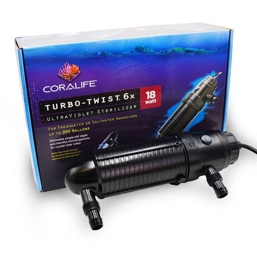 Pondlife Turbo-Twist 6x UV Clarifier 18W at Sea Cave Inc.
