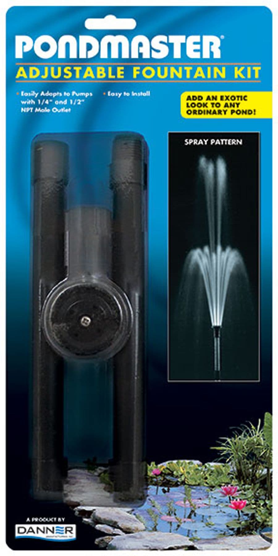 Pondmaster Adjustable Fountain Kit 700 GPH at Sea Cave Inc.