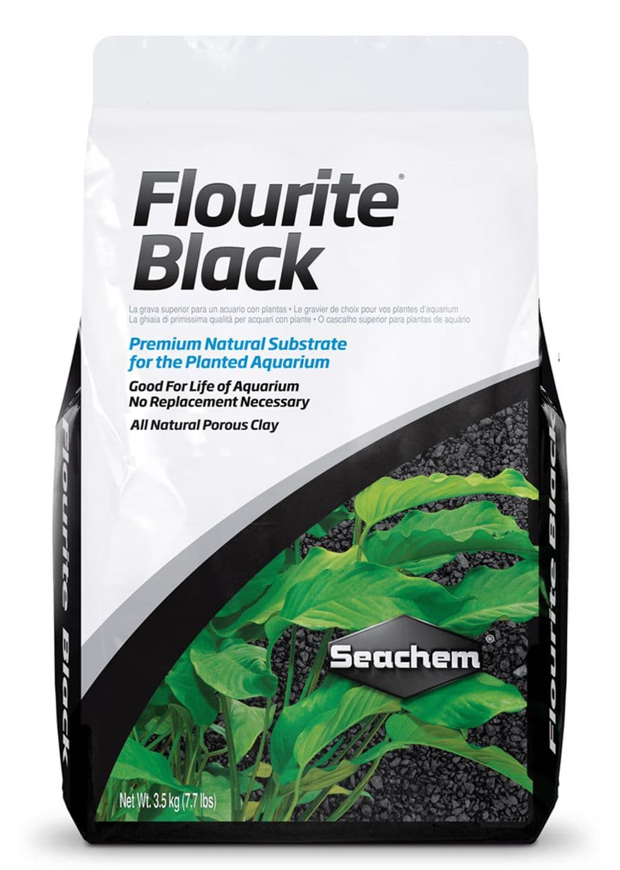 Seachem Flourite Black Substrate at Sea Cave Inc.