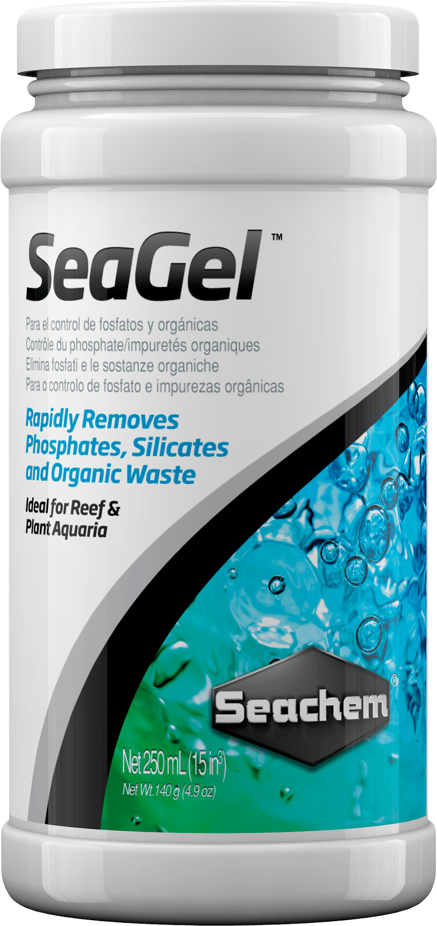 Seachem SeaGel Filter Media (250 mL) at Sea Cave Inc.