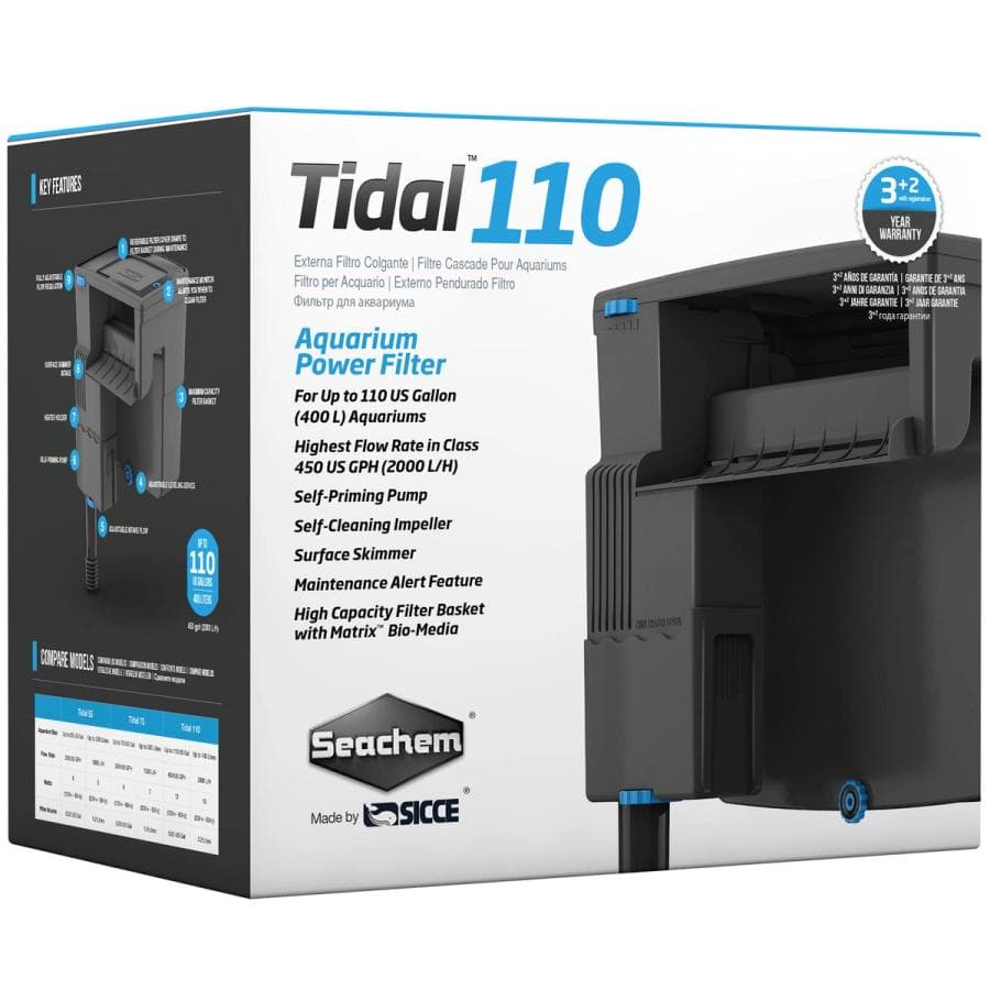 Seachem Tidal 110 Power Filter (110 gal) at Sea Cave Inc.