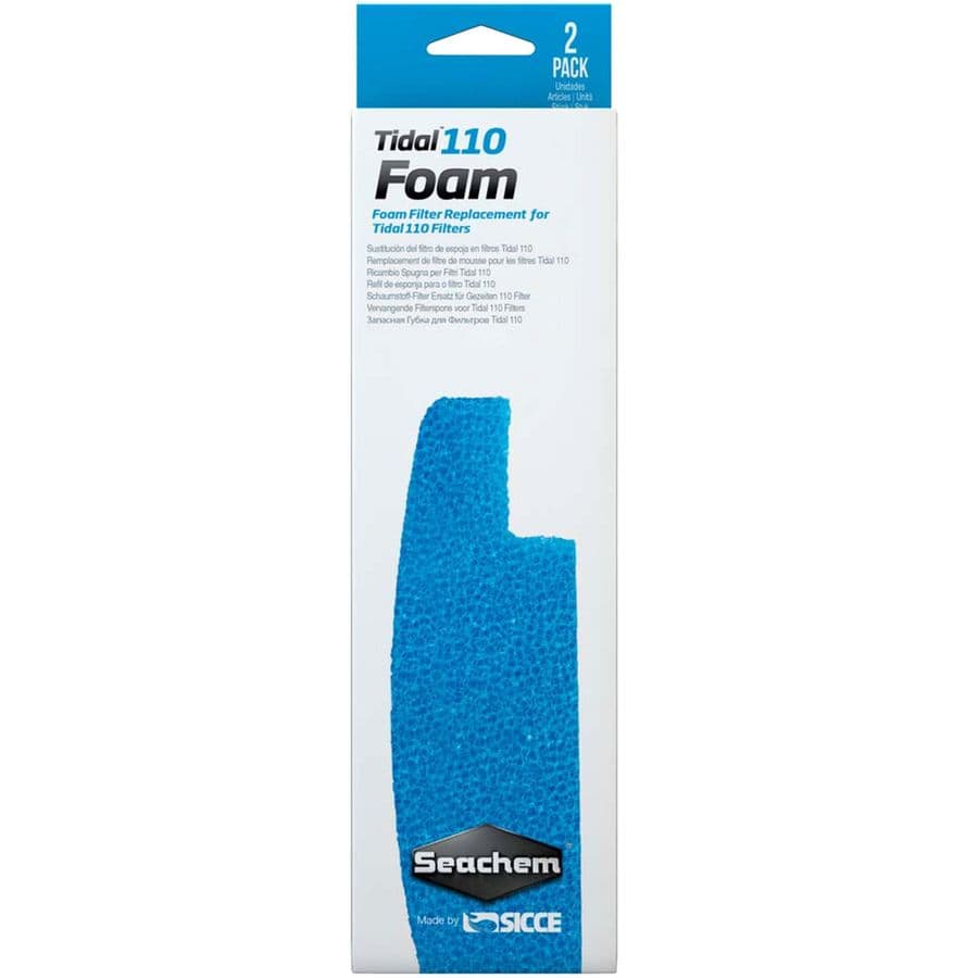 Seachem Tidal 110 Foam Filter (2-pk) at Sea Cave Inc.