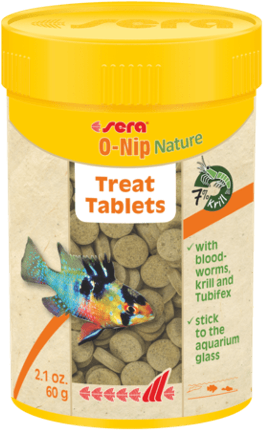 Sera O-Nip Nature Treat Tablets at Sea Cave Inc.