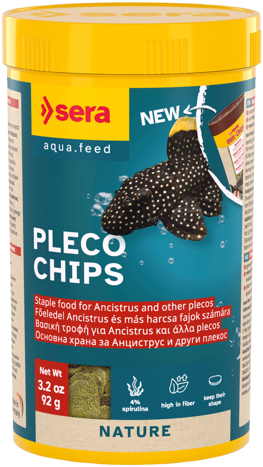 Sera Catfish Chips Nature at Sea Cave Inc.
