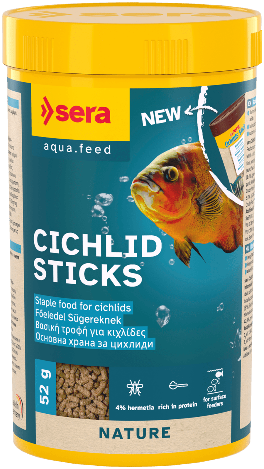 Sera Cichlids Sticks Nature at Sea Cave Inc.