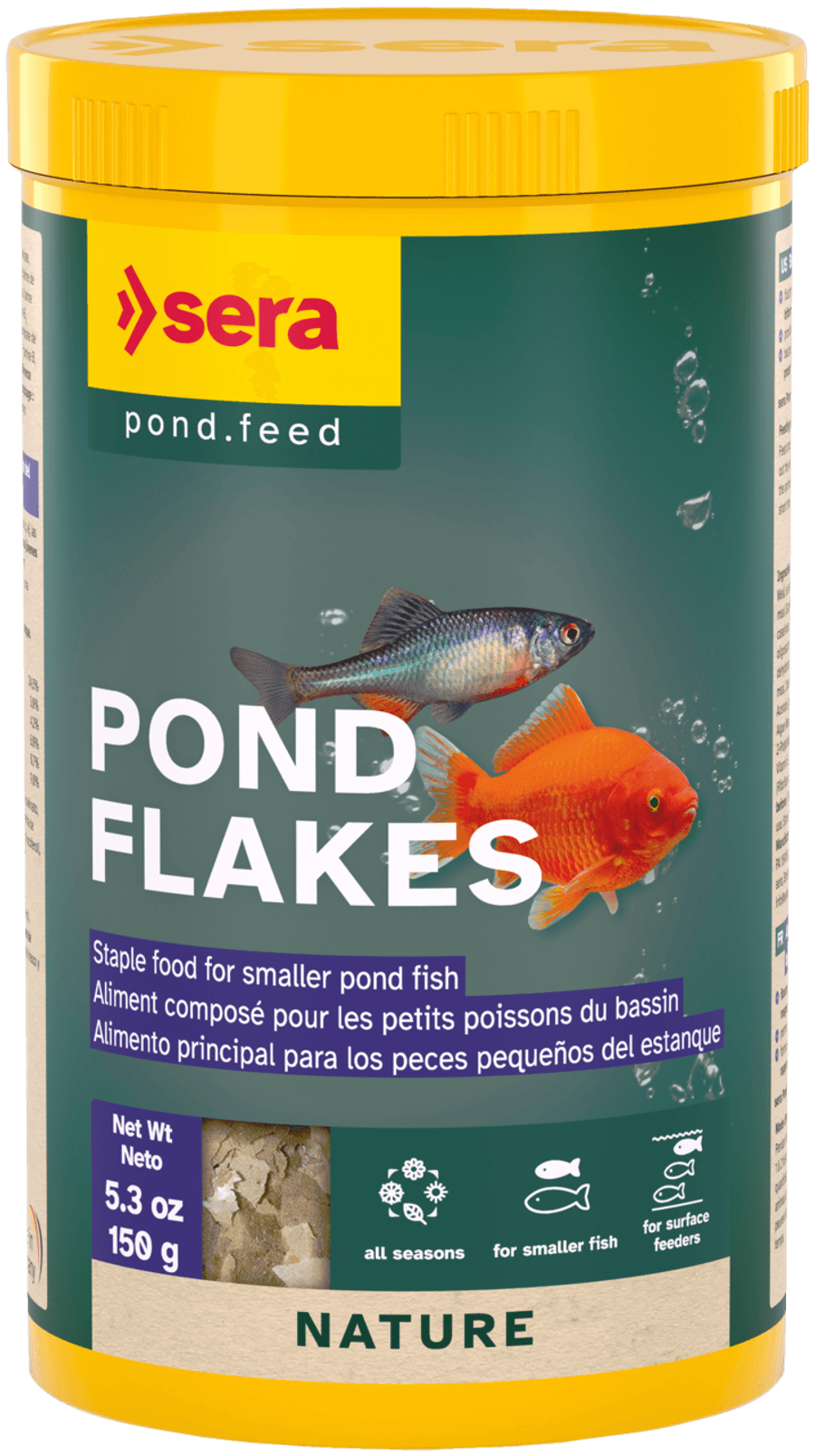 Sera Pond Flakes Nature (5.3 oz) at Sea Cave Inc.
