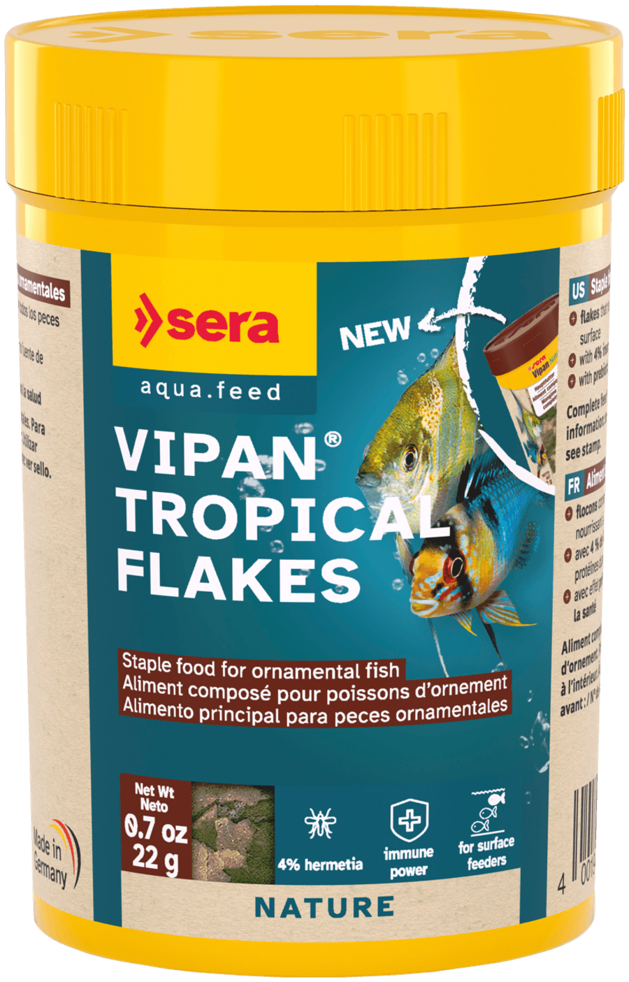Sera Vipan Nature Tropical Flakes at Sea Cave Inc.