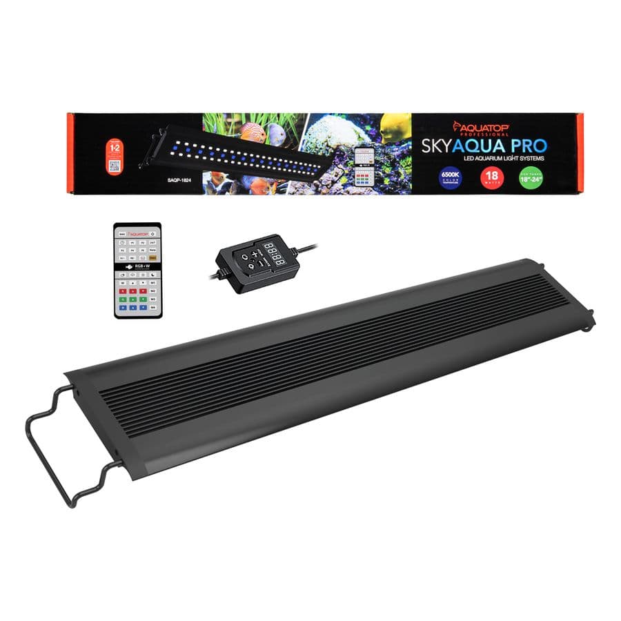 Aquatop SkyAqua Pro LED Light 18"–24" 18W at Sea Cave Inc.