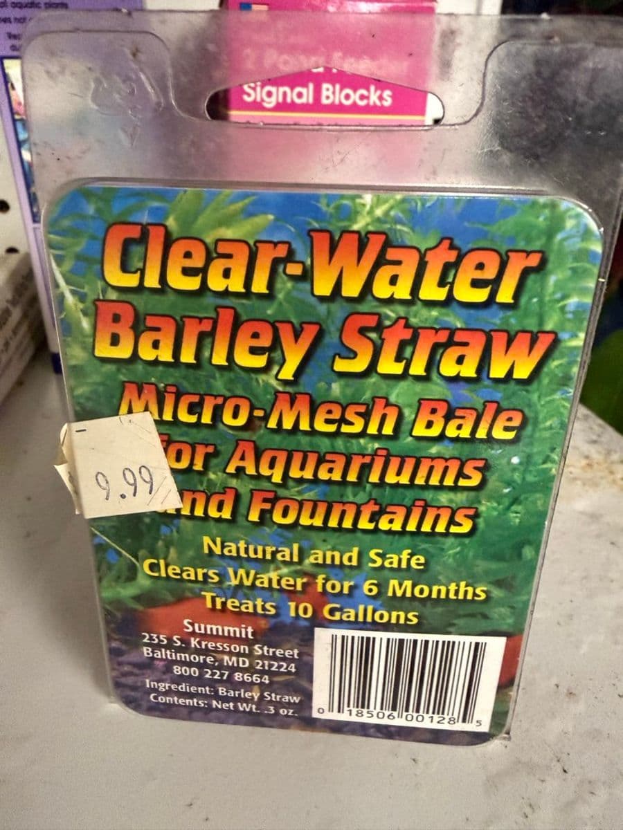 Summit Clear-Water Barley Straw Bale (0.3 oz) at Sea Cave Inc.