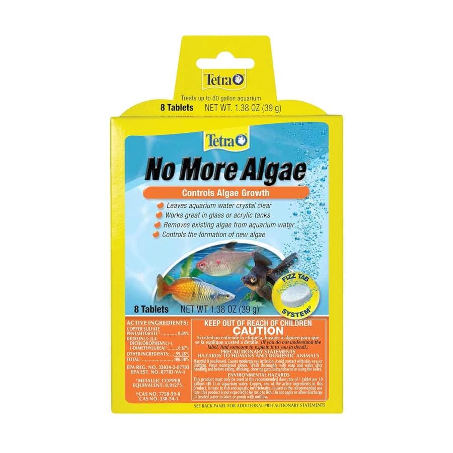 Tetra No More Algae Tablets (8-pk, 1.38 oz) at Sea Cave Inc.