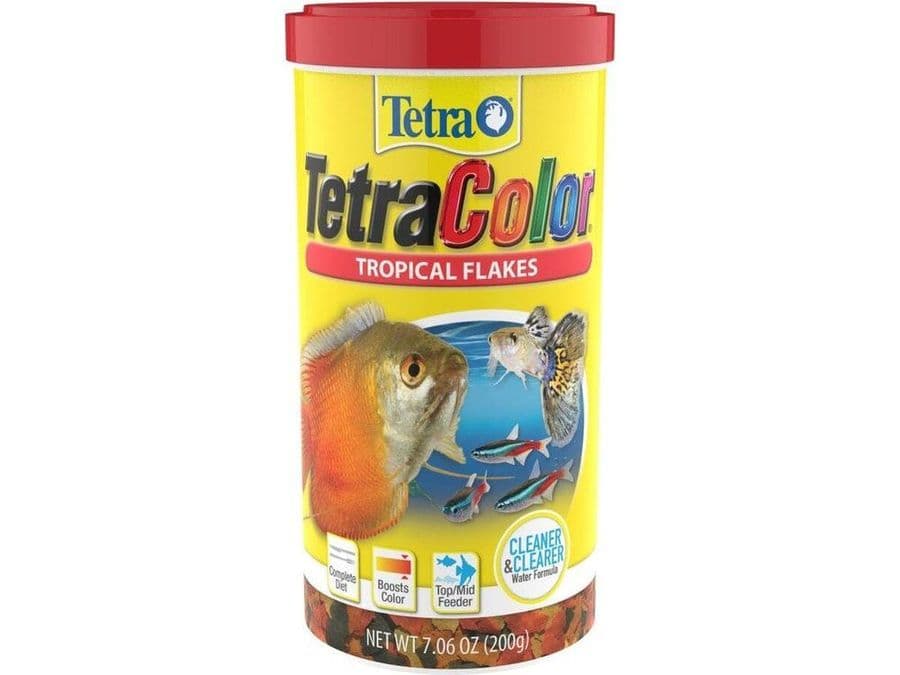 Tetra TetraColor Tropical Flakes 7.06 oz at Sea Cave Inc.