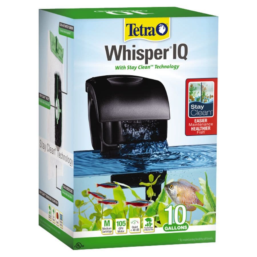 Tetra Whisper IQ Power Filter (10 gal) at Sea Cave Inc.